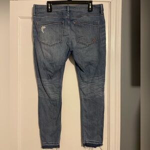 Express Mid Rise Cropped Legging Jeans Size 12